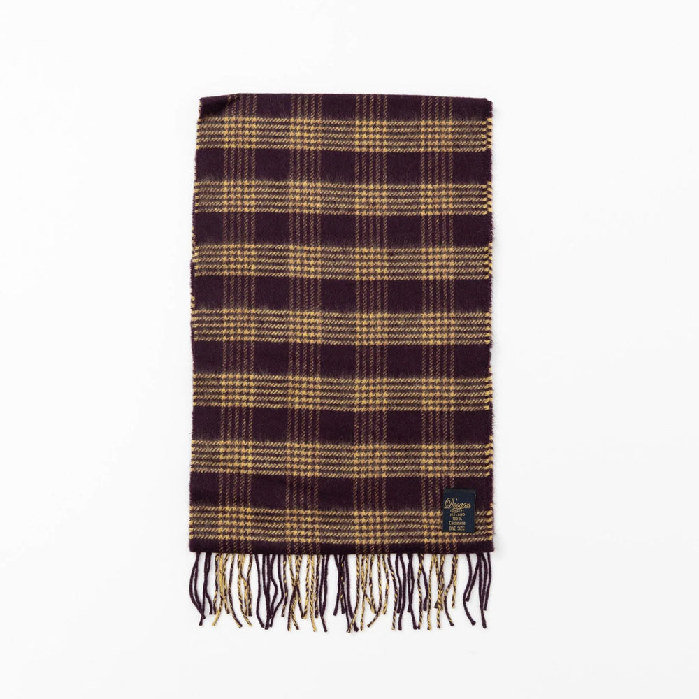 Golden Burgundy Plaid