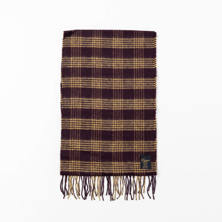 Golden Burgundy Plaid