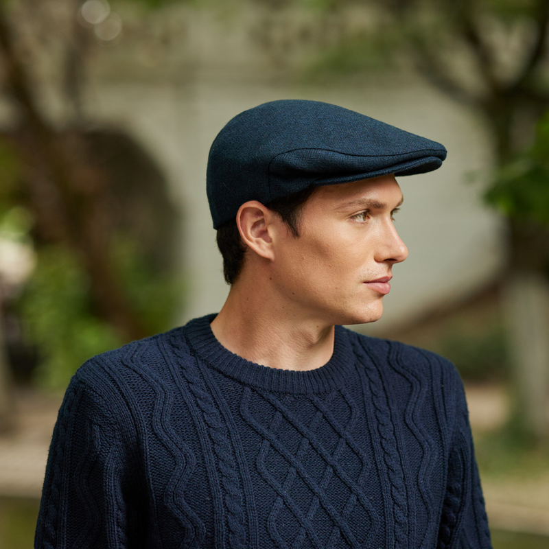 Irish Donegal Tweed Flat Cap Irish Tweed Store