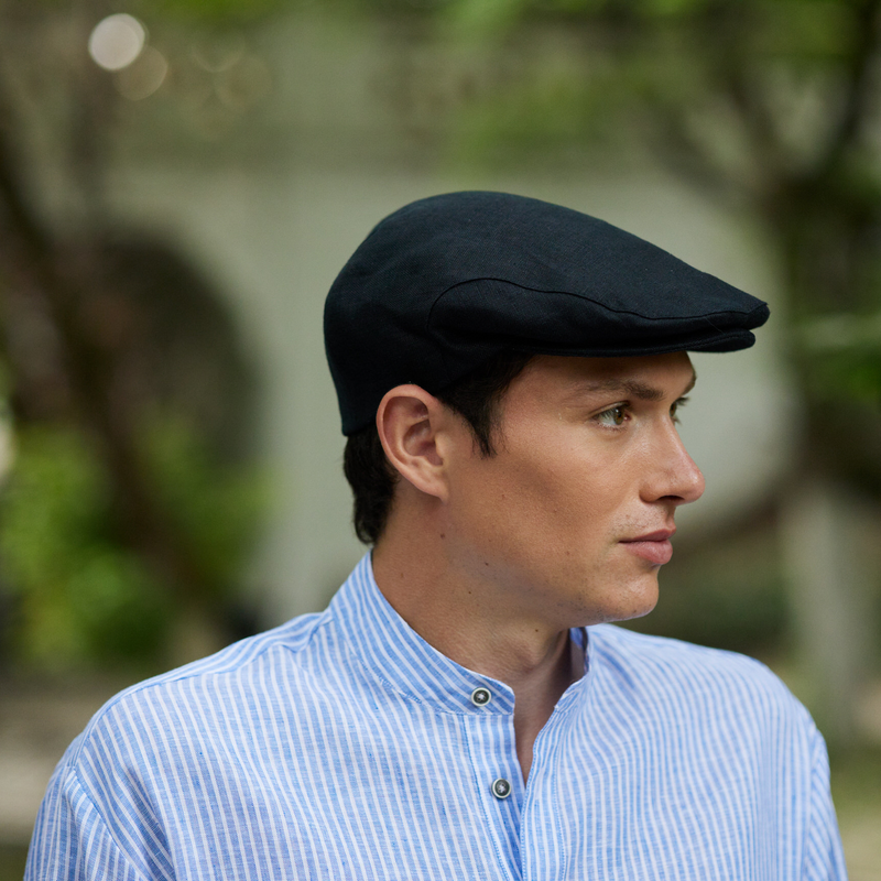 Linen hotsell flat cap