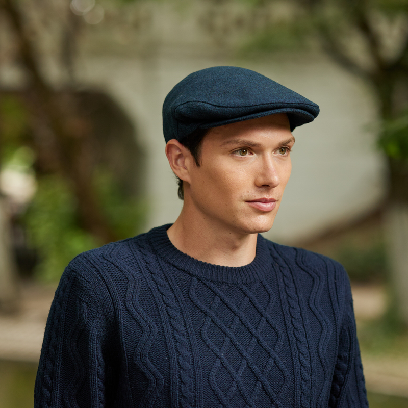 Irish Donegal Tweed Flat Cap Irish Tweed Store
