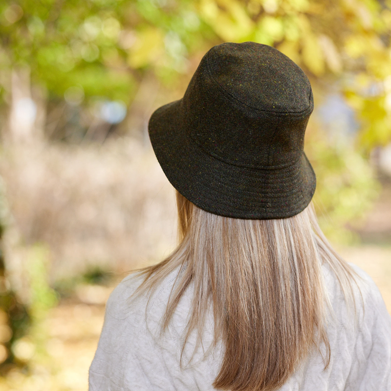 Irish Donegal Tweed Bucket Hat Irish Tweed Store