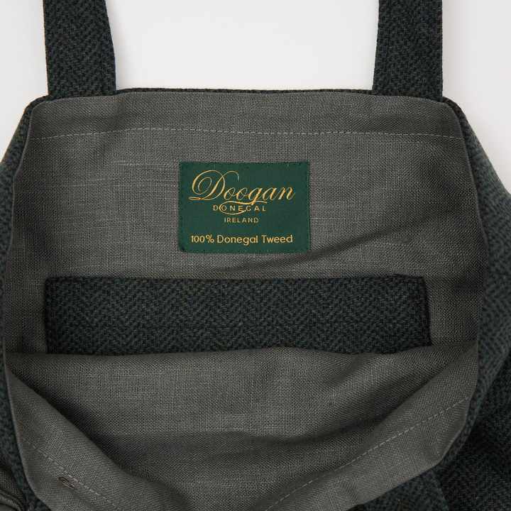 Green Black Herringbone