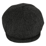 Charcoal Herringbone